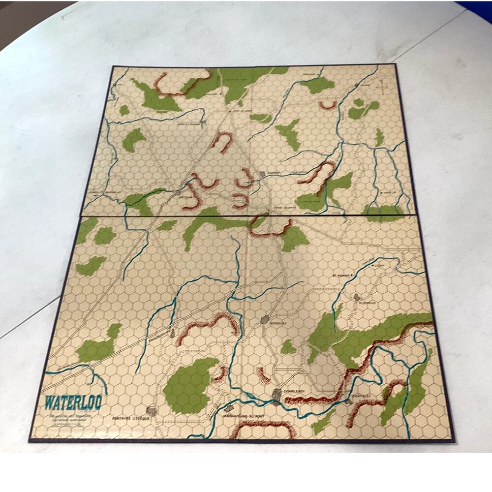 Waterloo by The Avalon Hill Company Vintage Strategy Board Game